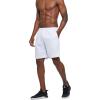 imageG Gradual Mens 2 Pack 7quot Workout Running Shorts Quick Dry Lightweight Gym Shorts with Zip PocketsBlackWhite