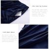 imageG Gradual Mens 2 Pack 7quot Workout Running Shorts Quick Dry Lightweight Gym Shorts with Zip PocketsNavy BlueBlack