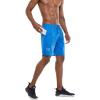 imageG Gradual Mens 2 Pack 7quot Workout Running Shorts Quick Dry Lightweight Gym Shorts with Zip PocketsNavy BlueBlue
