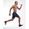 imageG Gradual Mens 2 Pack 7quot Workout Running Shorts Quick Dry Lightweight Gym Shorts with Zip PocketsNavy BlueRed