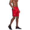 imageG Gradual Mens 2 Pack 7quot Workout Running Shorts Quick Dry Lightweight Gym Shorts with Zip PocketsNavy BlueRed