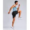 imageG Gradual Mens Athletic Workout Shorts with Pockets 5quot7quot9quot Lightweight Quick Dry Gym Basketball Running Shorts for MenBlack