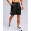 imageG Gradual Mens Athletic Workout Shorts with Pockets 5quot7quot9quot Lightweight Quick Dry Gym Basketball Running Shorts for MenBlack