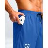 imageG Gradual Mens Athletic Workout Shorts with Pockets 5quot7quot9quot Lightweight Quick Dry Gym Basketball Running Shorts for MenBlue