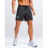 imageG Gradual Mens Athletic Workout Shorts with Pockets 5quot7quot9quot Lightweight Quick Dry Gym Basketball Running Shorts for MenDark Grey
