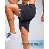 imageG Gradual Mens Athletic Workout Shorts with Pockets 5quot7quot9quot Lightweight Quick Dry Gym Basketball Running Shorts for MenDark Grey