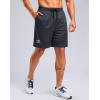 imageG Gradual Mens Athletic Workout Shorts with Pockets 5quot7quot9quot Lightweight Quick Dry Gym Basketball Running Shorts for MenDark Grey