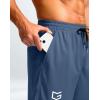 imageG Gradual Mens Athletic Workout Shorts with Pockets 5quot7quot9quot Lightweight Quick Dry Gym Basketball Running Shorts for MenDusty Blue