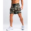 imageG Gradual Mens Athletic Workout Shorts with Pockets 5quot7quot9quot Lightweight Quick Dry Gym Basketball Running Shorts for MenGreen Camo