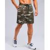 imageG Gradual Mens Athletic Workout Shorts with Pockets 5quot7quot9quot Lightweight Quick Dry Gym Basketball Running Shorts for MenGreen Camo