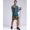 imageG Gradual Mens Athletic Workout Shorts with Pockets 5quot7quot9quot Lightweight Quick Dry Gym Basketball Running Shorts for MenGreen Camo