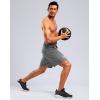 imageG Gradual Mens Athletic Workout Shorts with Pockets 5quot7quot9quot Lightweight Quick Dry Gym Basketball Running Shorts for MenGrey