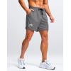 imageG Gradual Mens Athletic Workout Shorts with Pockets 5quot7quot9quot Lightweight Quick Dry Gym Basketball Running Shorts for MenGrey