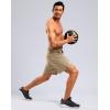 imageG Gradual Mens Athletic Workout Shorts with Pockets 5quot7quot9quot Lightweight Quick Dry Gym Basketball Running Shorts for MenKhaki