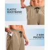 imageG Gradual Mens Athletic Workout Shorts with Pockets 5quot7quot9quot Lightweight Quick Dry Gym Basketball Running Shorts for MenKhaki