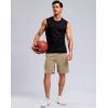 imageG Gradual Mens Athletic Workout Shorts with Pockets 5quot7quot9quot Lightweight Quick Dry Gym Basketball Running Shorts for MenKhaki