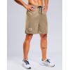 imageG Gradual Mens Athletic Workout Shorts with Pockets 5quot7quot9quot Lightweight Quick Dry Gym Basketball Running Shorts for MenKhaki