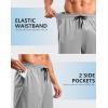 imageG Gradual Mens Athletic Workout Shorts with Pockets 5quot7quot9quot Lightweight Quick Dry Gym Basketball Running Shorts for MenLight Grey