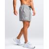 imageG Gradual Mens Athletic Workout Shorts with Pockets 5quot7quot9quot Lightweight Quick Dry Gym Basketball Running Shorts for MenLight Grey