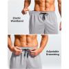 imageG Gradual Mens Athletic Workout Shorts with Pockets 5quot7quot9quot Lightweight Quick Dry Gym Basketball Running Shorts for MenLight Grey