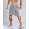 imageG Gradual Mens Athletic Workout Shorts with Pockets 5quot7quot9quot Lightweight Quick Dry Gym Basketball Running Shorts for MenLight Grey