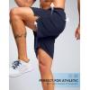 imageG Gradual Mens Athletic Workout Shorts with Pockets 5quot7quot9quot Lightweight Quick Dry Gym Basketball Running Shorts for MenNavy
