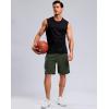 imageG Gradual Mens Athletic Workout Shorts with Pockets 5quot7quot9quot Lightweight Quick Dry Gym Basketball Running Shorts for MenOlive