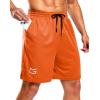 imageG Gradual Mens Athletic Workout Shorts with Pockets 5quot7quot9quot Lightweight Quick Dry Gym Basketball Running Shorts for MenOrange