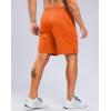 imageG Gradual Mens Athletic Workout Shorts with Pockets 5quot7quot9quot Lightweight Quick Dry Gym Basketball Running Shorts for MenOrange
