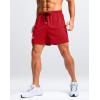 imageG Gradual Mens Athletic Workout Shorts with Pockets 5quot7quot9quot Lightweight Quick Dry Gym Basketball Running Shorts for MenRed