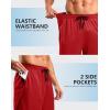 imageG Gradual Mens Athletic Workout Shorts with Pockets 5quot7quot9quot Lightweight Quick Dry Gym Basketball Running Shorts for MenRed