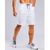 imageG Gradual Mens Athletic Workout Shorts with Pockets 5quot7quot9quot Lightweight Quick Dry Gym Basketball Running Shorts for MenWhite