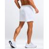 imageG Gradual Mens Athletic Workout Shorts with Pockets 5quot7quot9quot Lightweight Quick Dry Gym Basketball Running Shorts for MenWhite