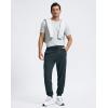 imageG Gradual Mens Cotton Fleece Lined JoggersDark Grey Green