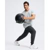 imageG Gradual Mens Cotton Fleece Lined JoggersHeather Dull Grey