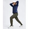 imageG Gradual Mens Cotton Fleece Lined JoggersMuscus Green