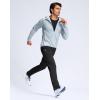 imageG Gradual Mens Fleece Lined Pants with Zipper Pocket Winter Warm Athletic Joggers Sweatpants for Men Workout Running GymBlack
