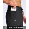 imageG Gradual Mens Fleece Lined Pants with Zipper Pocket Winter Warm Athletic Joggers Sweatpants for Men Workout Running GymBlack