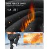imageG Gradual Mens Fleece Lined Pants with Zipper Pocket Winter Warm Athletic Joggers Sweatpants for Men Workout Running GymCharcoal