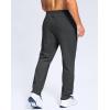 imageG Gradual Mens Fleece Lined Pants with Zipper Pocket Winter Warm Athletic Joggers Sweatpants for Men Workout Running GymCharcoal