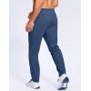 imageG Gradual Mens Fleece Lined Pants with Zipper Pocket Winter Warm Athletic Joggers Sweatpants for Men Workout Running GymDark Blue