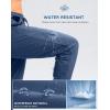 imageG Gradual Mens Fleece Lined Pants with Zipper Pocket Winter Warm Athletic Joggers Sweatpants for Men Workout Running GymDark Blue