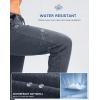 imageG Gradual Mens Fleece Lined Pants with Zipper Pocket Winter Warm Athletic Joggers Sweatpants for Men Workout Running GymDusty Blue Heather