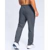 imageG Gradual Mens Fleece Lined Pants with Zipper Pocket Winter Warm Athletic Joggers Sweatpants for Men Workout Running GymDusty Blue Heather
