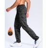 imageG Gradual Mens Fleece Lined Pants with Zipper Pocket Winter Warm Athletic Joggers Sweatpants for Men Workout Running GymGrey Camo
