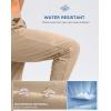 imageG Gradual Mens Fleece Lined Pants with Zipper Pocket Winter Warm Athletic Joggers Sweatpants for Men Workout Running GymKhaki
