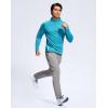 imageG Gradual Mens Fleece Lined Pants with Zipper Pocket Winter Warm Athletic Joggers Sweatpants for Men Workout Running GymLight Grey