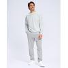 imageG Gradual Mens Fleece Lined Pants with Zipper Pocket Winter Warm Athletic Joggers Sweatpants for Men Workout Running GymMedium Grey Heather