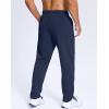 imageG Gradual Mens Fleece Lined Pants with Zipper Pocket Winter Warm Athletic Joggers Sweatpants for Men Workout Running GymNavy