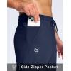 imageG Gradual Mens Fleece Lined Pants with Zipper Pocket Winter Warm Athletic Joggers Sweatpants for Men Workout Running GymNavy